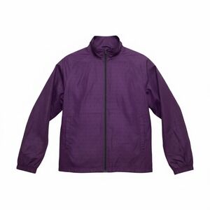 Everlast Purple Geometric Print Lightweight Track Jacket Full Zip Women's L